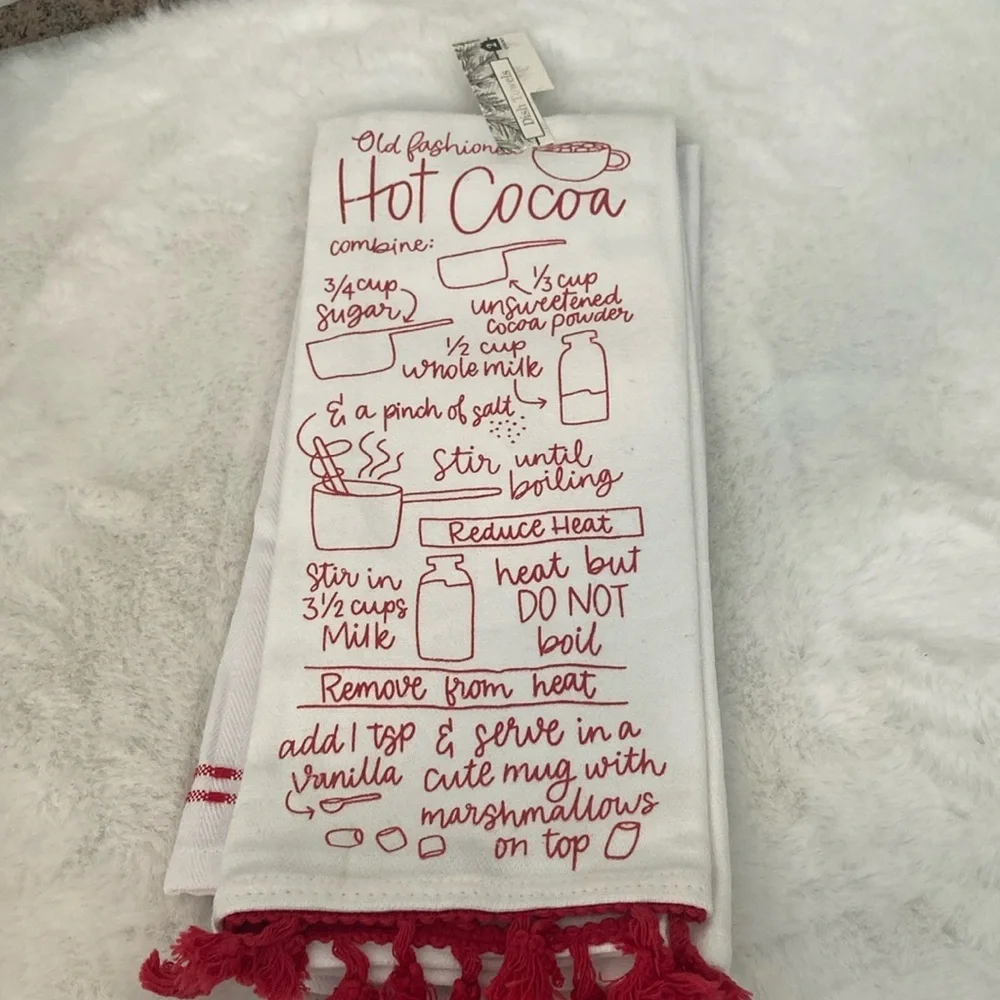 Target BP 2022 Hot Cocoa Dish Towels